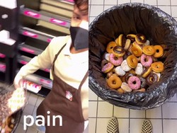 Pegawai di Gerai Donat Ini Dipecat karena Berikan Sisa Donat ke Gelandangan