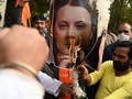 Demo UU Pertanian, Petani India Bakar Foto Greta Thunberg