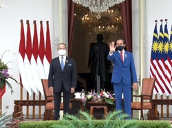 Jokowi Sambut PM Malaysia Tan Sri Muhyiddin Yassin