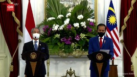 VIDEO: Jokowi dan PM Malaysia Bahas Krisis di Myanmar
