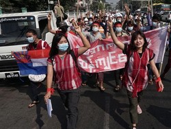 Redam Aksi Protes, Akses Internet di Myanmar Kembali Dipadamkan