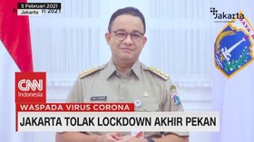 VIDEO: Jakarta Tolak Lockdown Akhir Pekan