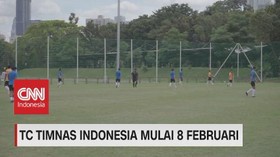 VIDEO: TC Timnas Indonesia Mulai 8 Februari
