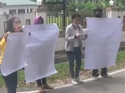 Viral Wanita Sumut Demo Minta Suami Cabuli Anak Ditahan, Hotman Ikut Komentar