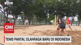 VIDEO: Tenis Pantai, Olahraga Baru di Indonesia