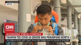 VIDEO: Tahapan Tes Covid-19 Genose Bagi Penumpang Kereta