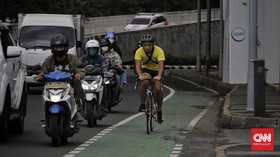 Polisi Sebut Tak Semua Jalan di Jakarta Cocok untuk Bersepeda