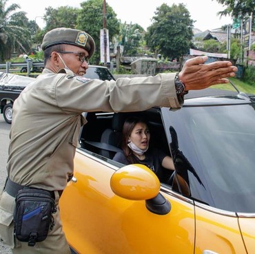 Ayu Ting Ting Tanggapi Foto Viral Kena Razia Ganjil-genap di Bogor