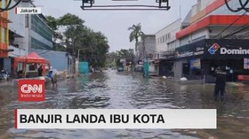 VIDEO: Banjir Landa Ibu Kota