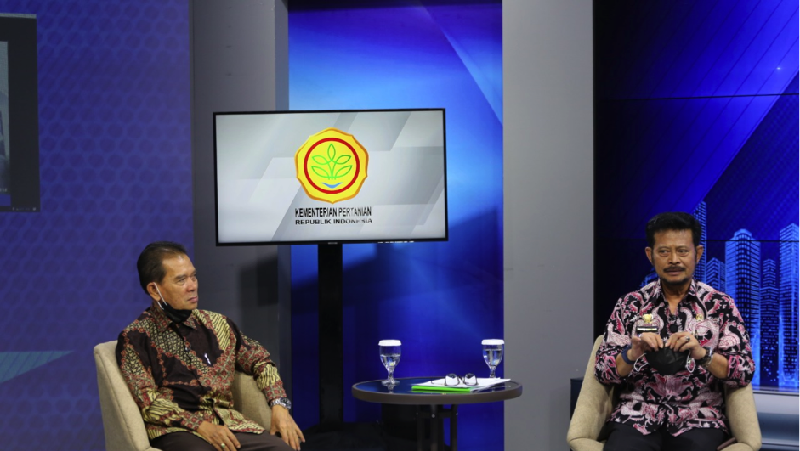 Menteri Pertanian Syahrul Yasin Limpo menyampaikan duka mendalam atas kepergian Ketua Kontak Tani Nelayan Indonesia (KTNA), Winarno Tohir.