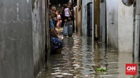 150 RT Terdampak Banjir Jakarta, 1.029 Orang Mengungsi