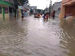 Banjir Bogor, Ratusan Rumah di Vila Nusa Indah Tergenang