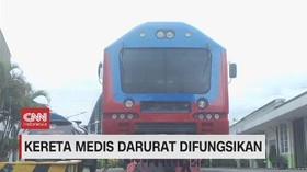VIDEO: Kereta Darurat Medis Difungsikan