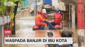 VIDEO: Kondisi Banjir di Jakarta Pagi Ini