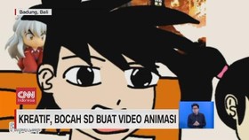 VIDEO: Kreatif, Bocah SD Buat Video Animasi