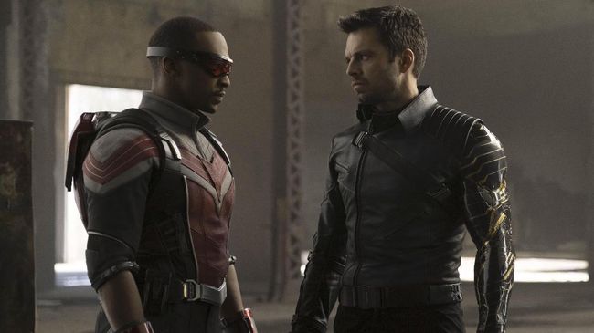 Serial Marvel Studios, The Falcon and the Winter Soldier rupanya jadi serial yang kini paling banyak ditonton di layanan streaming Disney+ Hotstar