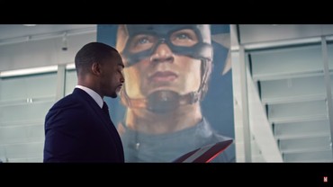 Persaingan Sengit Sam & Bucky di Trailer 'The Falcon and The Winter Soldier'