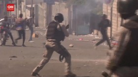 VIDEO: Unjuk Rasa Bentrok Tuntut Presiden Haiti Turun