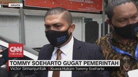 VIDEO: Tommy Soeharto Gugat Pemerintah
