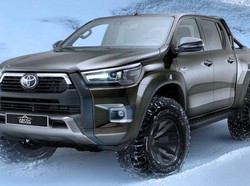 Macho Banget, Toyota Hilux AT35 buat Offroad Ekstrem