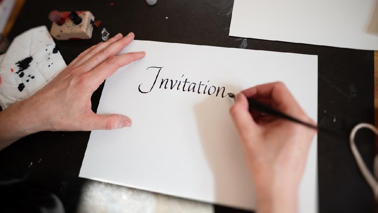 Handwriting Invitation
