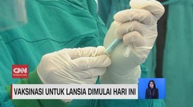 VIDEO: Vaksinasi untuk Lansia Dimulai Hari Ini