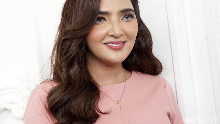 Ashanty saat ditemui di kawasan Jagakarsa.