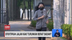 VIDEO: Efektifitas Jalan Kaki Turunkan Berat Badan