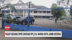 VIDEO: Pagar Gedung DPRD Direhab Rp 1,3 Miliar