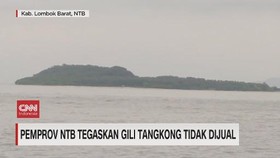 VIDEO: Pemprov NTB Tegaskan Gili Tangkong Tidak Dijual