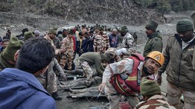 Jumlah Korban Tewas Longsor Gletser India Jadi 50 Orang