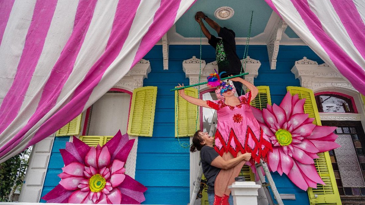 FOTO: Masuk ke Dunia Mardi Gras di New Orleans