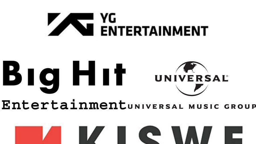 Big Hit Entertainment hingga YG Entertainment
