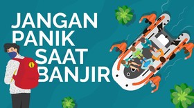 INFOGRAFIS: Jangan Panik Saat Banjir