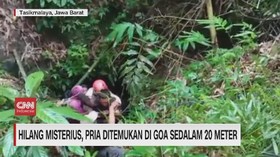 VIDEO: Hilang Misterius, Pria Ditemukan di Goa