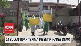 VIDEO: 10 Bulan Tidak Terima Insentif, Nakes Demo