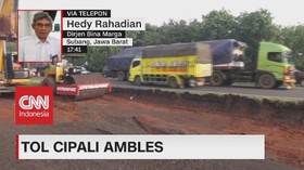 VIDEO: Tol Cipali Ambles, Dirjen Bina Marga Beri Tanggapan