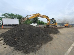 Jalur Darurat Km 122 Tol Cipali Masuki Tahap Akhir