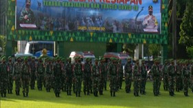 VIDEO: Pangdam Jaya Pimpin Apel Kesiapan Tim Vaksinator TNI