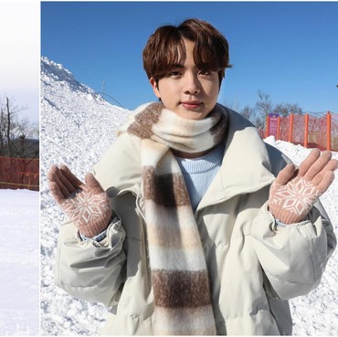 Detik-detik Kocak Saat Ciuman V Mendarat di Pipi Mulus Jin BTS