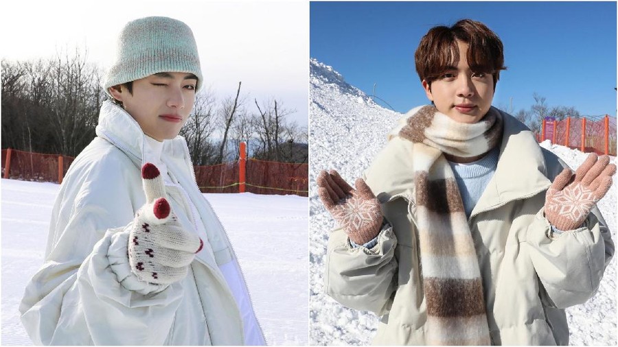 V dan Jin BTS