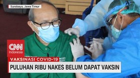 VIDEO: Puluhan Ribu Nakes Belum Dapat Vaksin