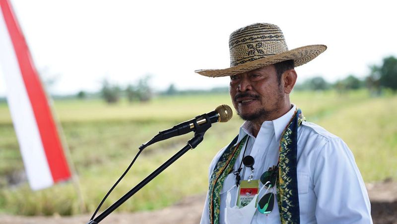 Menteri Pertanian Syahrul Yasin Limpo mengatakan vaksin terbaik adalah pangan yang cukup.