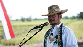Mentan Sebut Vaksin Terbaik adalah Pangan yang Cukup