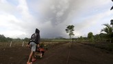 FOTO: Gejolak Vulkanik Gunung Raung yang Berstatus Waspada Gunung Raung, Jawa Timur, berstatus waspada (Level II), di mana PVMBG mencatat aktivitas vulkaniknya terpantau masih cenderung terus menerus mengeluarkan asap.