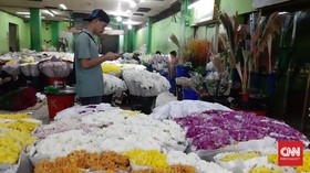 Jerit Pedagang Bunga, Omzet Valentine Layu di Era Corona