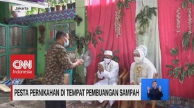 VIDEO: Pesta Pernikahan di Tempat Pembuangan Sampah