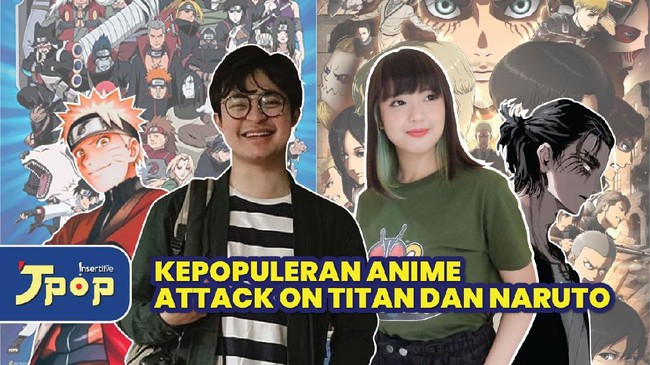 Kepopuleran Anime Attack On Titan dan Naruto