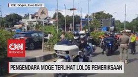 VIDEO: Pengendara Moge Terlihat Lolos Pemeriksaan Gage