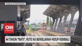 VIDEO: 44 Tahun 'Mati', Rute KA Bersejarah Hidup Kembali
